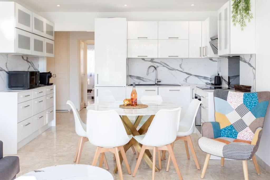 L28 Californie 1min Walk Sea 3bdr/ Ac & Balcony Apartment Nizza