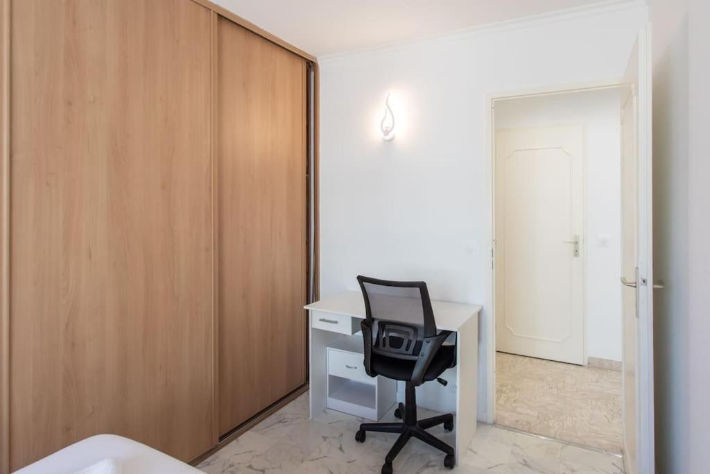 L28 Californie 1min Walk Sea 3bdr/ Ac & Balcony Nizza